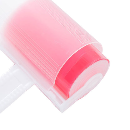 Washable roller sticky device with lid